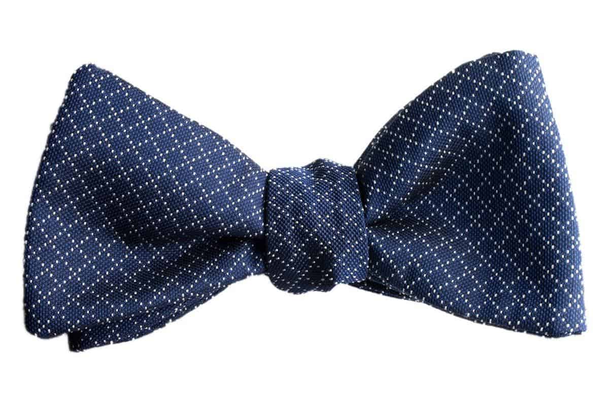 jacquard bow tie
