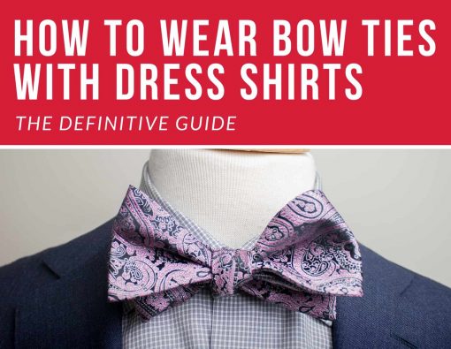 Bow Ties With Shirts (The Definitive Guide) - The Bow Tie Guy