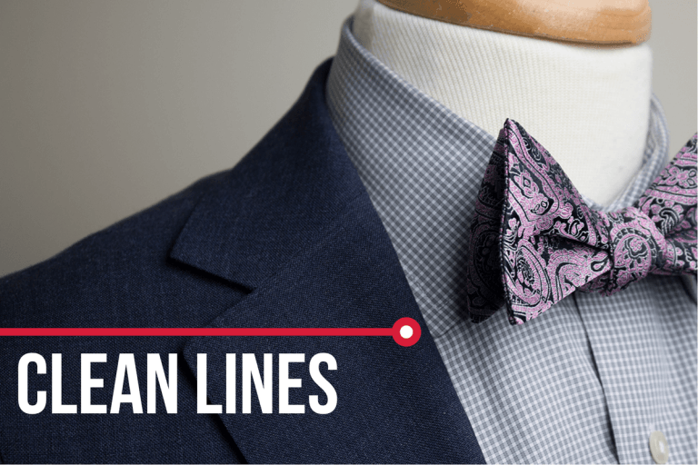 how to wear a wingtip collar with a bow tie