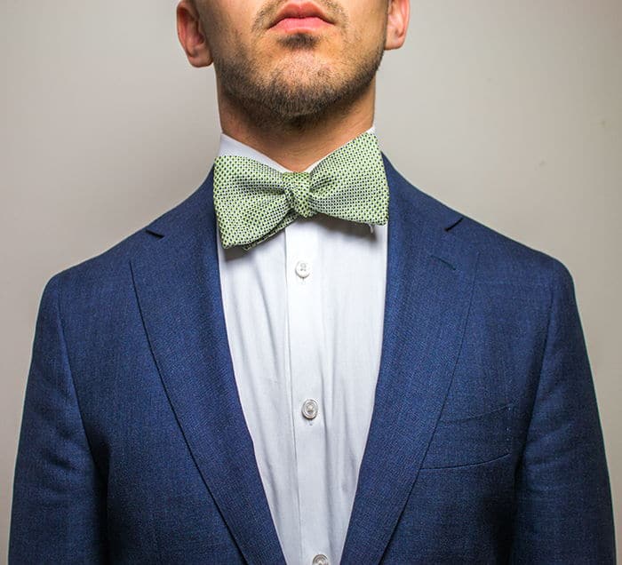 Floral Dark Green Bow Tie – Jim's Formal Wear Shop